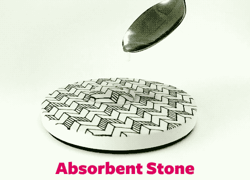 Absorbent coasters